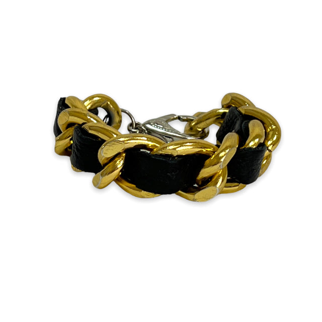 Bracelet-Black and gold