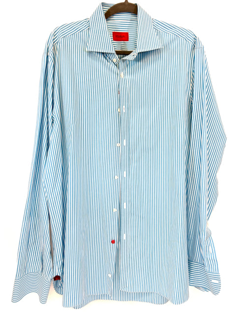 Isiai Size 16.5 Collar Men's Long Sleeve Shirt